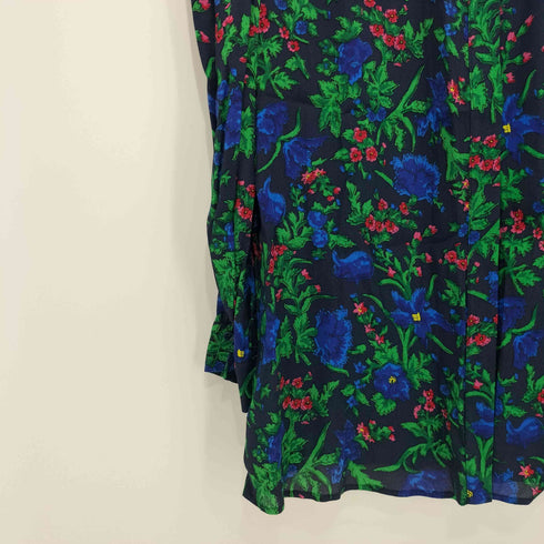 タラジャーモン TARA JARMON 花柄バンドカラーL/S シャツ メンズ 40