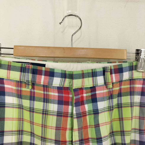 ポロバイラルフローレン Polo by RALPH LAUREN インドコットン マドラスチェックショーツ メンズ 38inch