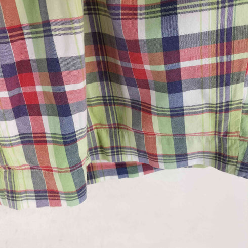 ポロバイラルフローレン Polo by RALPH LAUREN インドコットン マドラスチェックショーツ メンズ 38inch