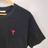 アミアレクサンドルマテュッシ AMI ALEXANDRE MATTIUSSI ICON LOGO S/S TEE ワンポイント ロゴ 刺繍 クルーネック Tシャツ メンズ import:L