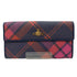 ヴィヴィアンウエストウッド Vivienne Westwood オーブ チェック フラップ ウォレット 長財布 レディース