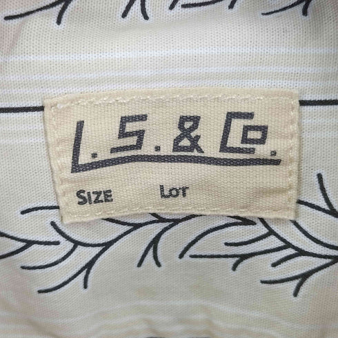 リーバイスヴィンテージクロージング Levis Vintage Clothing 1914S LS&CO シャツ DIVISADERO/長袖シャツ メンズ JPN:XL