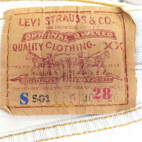 リーバイスヴィンテージクロージング Levis Vintage Clothing 501 SKINNY デニムパンツ メンズ W28