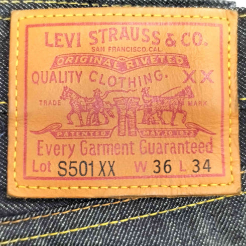 リーバイスヴィンテージクロージング Levis Vintage Clothing 44501-0088 1944年モデル S501XX ジーンズ 大戦モデル オーガニックコットン メンズ 36×34