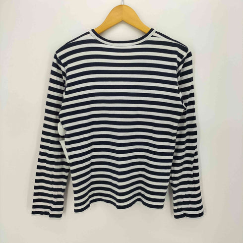 コムデギャルソン COMME des GARCONS ボーダー L/S クルーネック Tシャツ レディース JPN:M