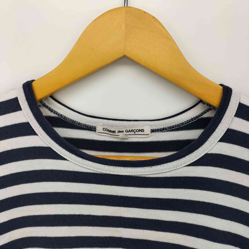 コムデギャルソン COMME des GARCONS ボーダー L/S クルーネック Tシャツ レディース JPN:M