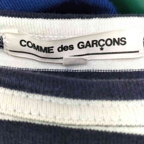 コムデギャルソン COMME des GARCONS ボーダー L/S クルーネック Tシャツ レディース JPN:M
