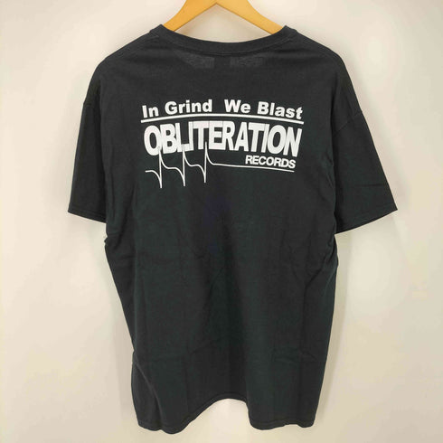 GILDANボディ ARMAGEDDON 企業ロゴ プリント S/S Tシャツ メンズ JPN:L