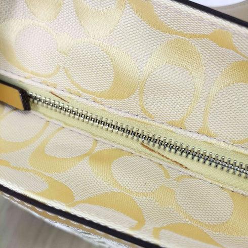 コーチ COACH シグネチャーロゴパッチワークトートバッグ レディース