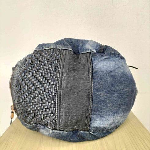 ディーゼル DIESEL 00S Y2K デニム×レザー コンビ トートバッグ メンズ