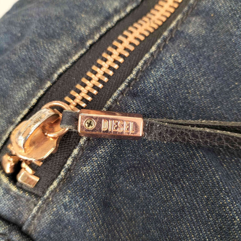 ディーゼル DIESEL 00S Y2K デニム×レザー コンビ トートバッグ メンズ