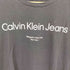 カルバンクラインジーンズ Calvin Klein Jeans ロゴプリント ストレッチ クルーネック Tシャツ レディース import:M