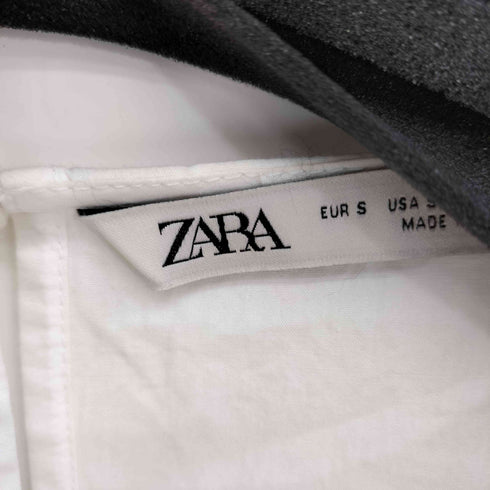 ザラ ZARA エンブロイダリー ノースリーブ ワンピース レディース import:S