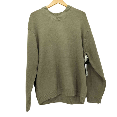 ユニクロシー UNIQLO:C リラックスVネックセーター メンズ JPN:XL