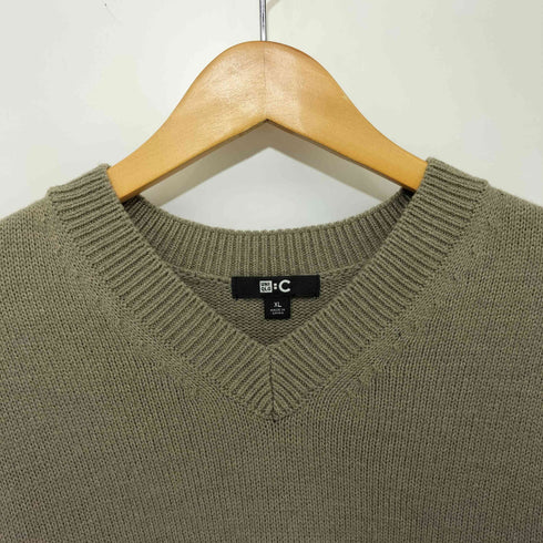 ユニクロシー UNIQLO:C リラックスVネックセーター メンズ JPN:XL