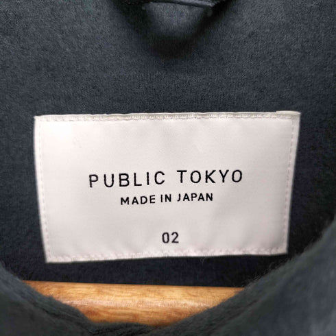 パブリックトウキョウ PUBLIC TOKYO シルキーウールジャージシャツ メンズ JPN:2