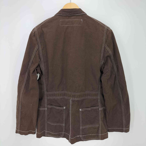ジュンヤワタナベコムデギャルソンマン JUNYA WATANABE COMME des GARCONS MAN AD2005 06SS 解体再構築 製品染 カバーオール ジャケット メンズ SS