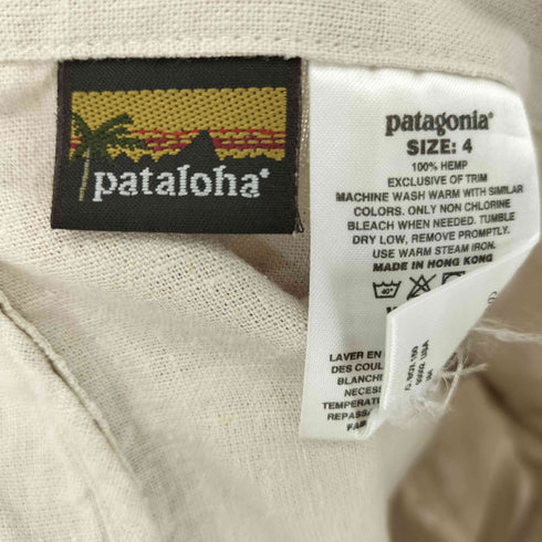 パタロハ pataloha S02 ベイカーリネンショーツ メンズ  04