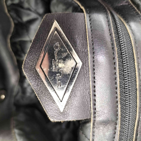 オスカーデラレンタ oscar de la renta レザーショルダーバッグ レディース