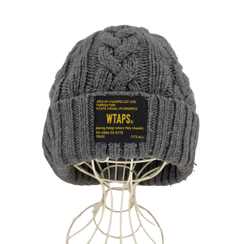 ダブルタップス WTAPS ケーブル編み ビーニー メンズ