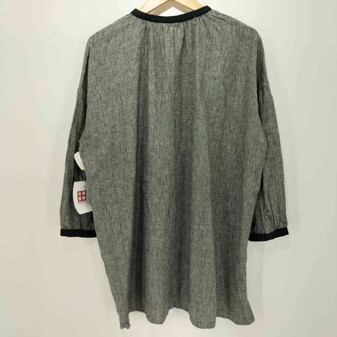 blue willow リネンコットンプルオーバー レディース