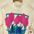 TUFF TEE USA製 アート グラフィック プリント S/S モックネック Tシャツ メンズ import:S