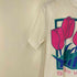 TUFF TEE USA製 アート グラフィック プリント S/S モックネック Tシャツ メンズ import:S