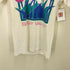 TUFF TEE USA製 アート グラフィック プリント S/S モックネック Tシャツ メンズ import:S