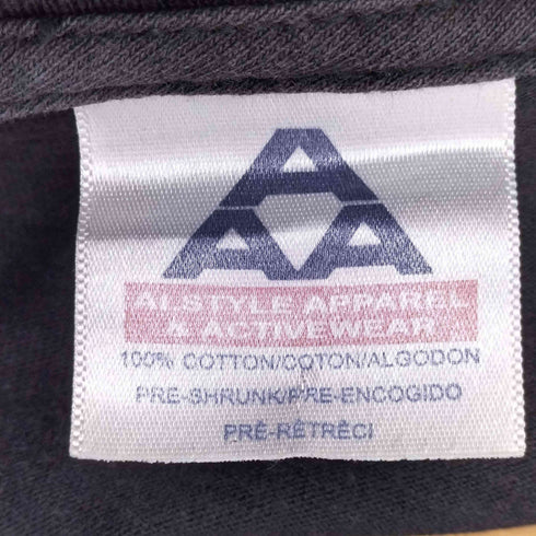 アルスタイルアパレルアクティブウェアー ALSTYLE APPAREL & ACTIVEWEAR S/S バンドプリント Tシャツ メンズ JPN:L