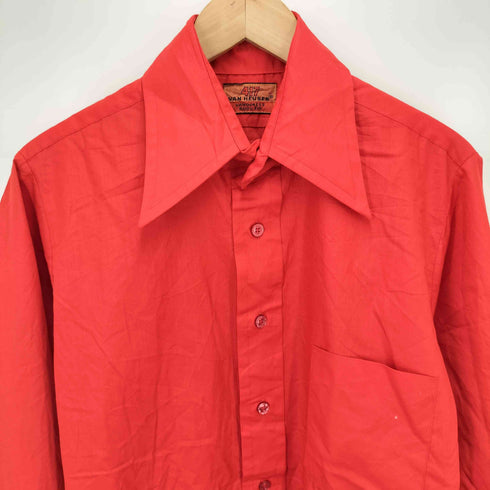 ヴァンヒューゼン VAN HEUSEN 417 VANOPRESS BODY FIT ロングポイント カラー L/S シャツ メンズ 15 33 ERGO