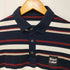 ブラックレーベルクレストブリッジ BLACK LABEL CRESTBRIDGE S/S スクエアロゴボーダーポロシャツ メンズ import:M