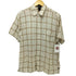 ギャップ Gap 00S OLD S/S リネンチェックシャツ メンズ import:M