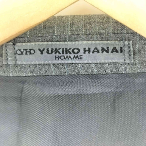 ユキコハナイ YUKIKO HANAI HOMME 2B シングル テーラード ジャケット 背抜き メンズ 92 A5