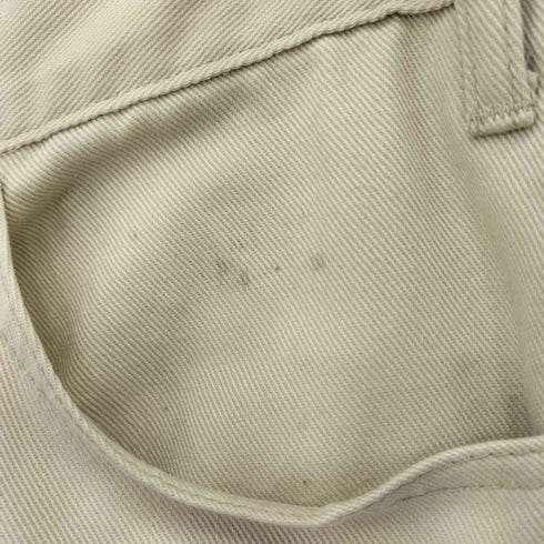 リーバイス Levis 70S 黒タブ 42talon コットンピケパンツ メンズ