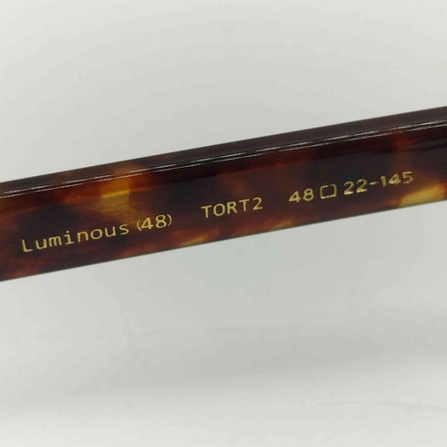 アイヴァン EYEVAN Luminous 48 TORT2 ルミナス フレンチパント 眼鏡 メンズ 48□22-145