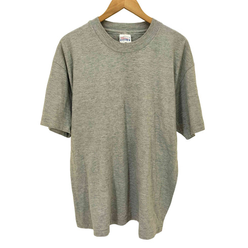 ヘインズ Hanes 90-00S BEEFY コットン クルーネック S/S Tシャツ ブランク メンズ import:L