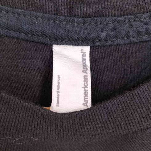アメリカンアパレル AMERICAN APPAREL フロントプリントTee メンズ import:L