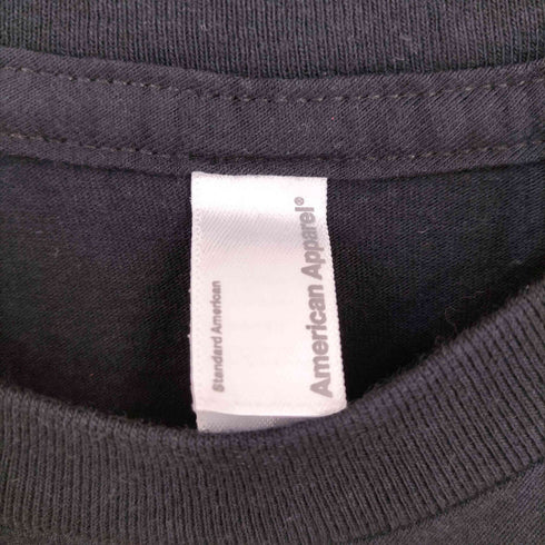 アメリカンアパレル AMERICAN APPAREL フロントプリントTee メンズ import:L