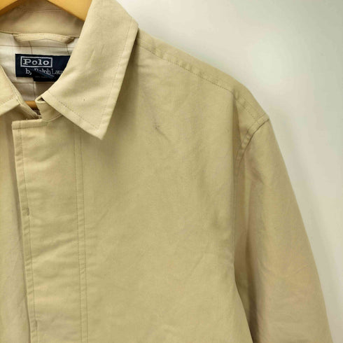 ポロバイラルフローレン Polo by RALPH LAUREN 裏地チェック 比翼 ハーフ コート ジャケット メンズ import:S