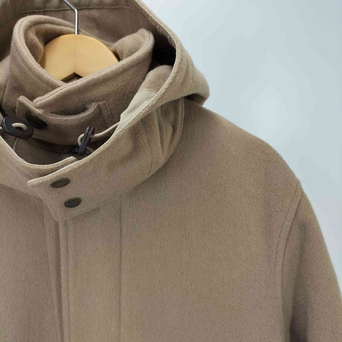 ポロバイラルフローレン Polo by RALPH LAUREN 裏地キルティング ナイロン ウール フーデッド ハーフ コート メンズ import:M