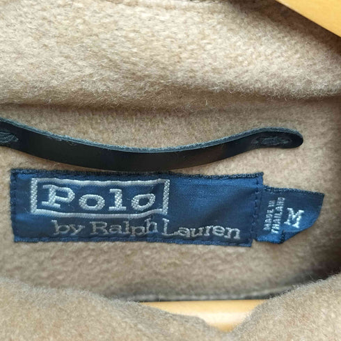 ポロバイラルフローレン Polo by RALPH LAUREN 裏地キルティング ナイロン ウール フーデッド ハーフ コート メンズ import:M