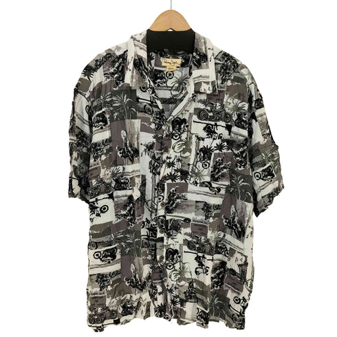レーヨンオープンカラーシャツ メンズ import:XXL