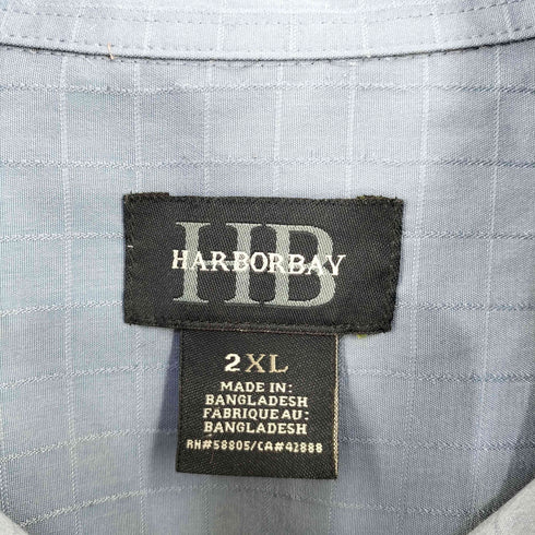 HARBORBAY ワンポケットS/Sシャツ メンズ 2XL