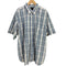 LUXURY MICROFIBER S/S チェックシャツ メンズ 2XL