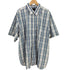 LUXURY MICROFIBER S/S チェックシャツ メンズ 2XL