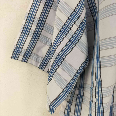 LUXURY MICROFIBER S/S チェックシャツ メンズ 2XL