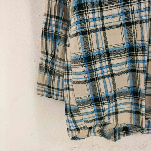 トミーヒルフィガー TOMMY HILFIGER L/S ワンポケットチェックシャツ メンズ import:XXL