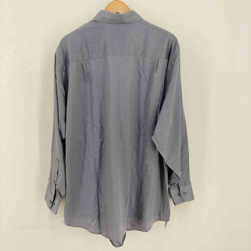 ジェフリービーン GEOFFREY BEENE SATEEN ワンポケットL/Sシャツ 光沢 メンズ  17/2/1