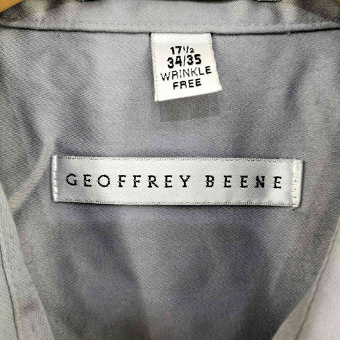 ジェフリービーン GEOFFREY BEENE SATEEN ワンポケットL/Sシャツ 光沢 メンズ  17/2/1