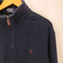 ポロバイラルフローレン Polo by RALPH LAUREN ポニー 刺繍 ハーフジップ スウェット メンズ import:L